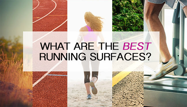 Find out which surface is best to run on and how to adpat your running style and gait