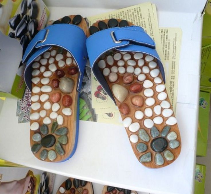 Pebble massage sandals from China